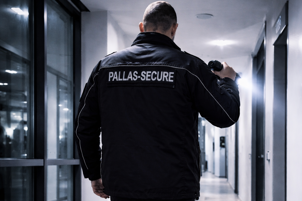 Sicherheitsdienst von Pallas-Secure beim Objektschutz in München
