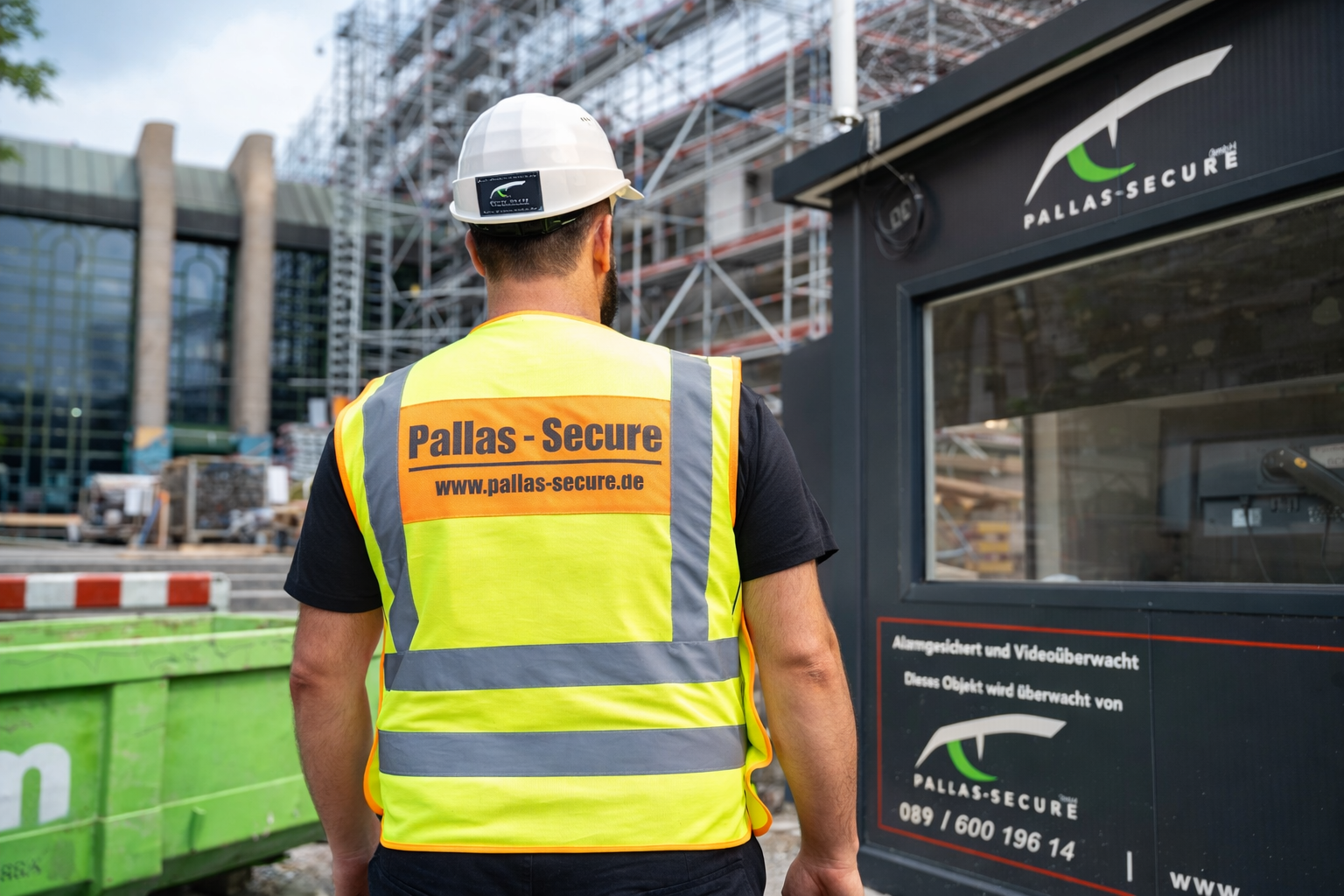 Baustellenbewachung München – Professioneller Schutz für Baustellen | Pallas-Secure